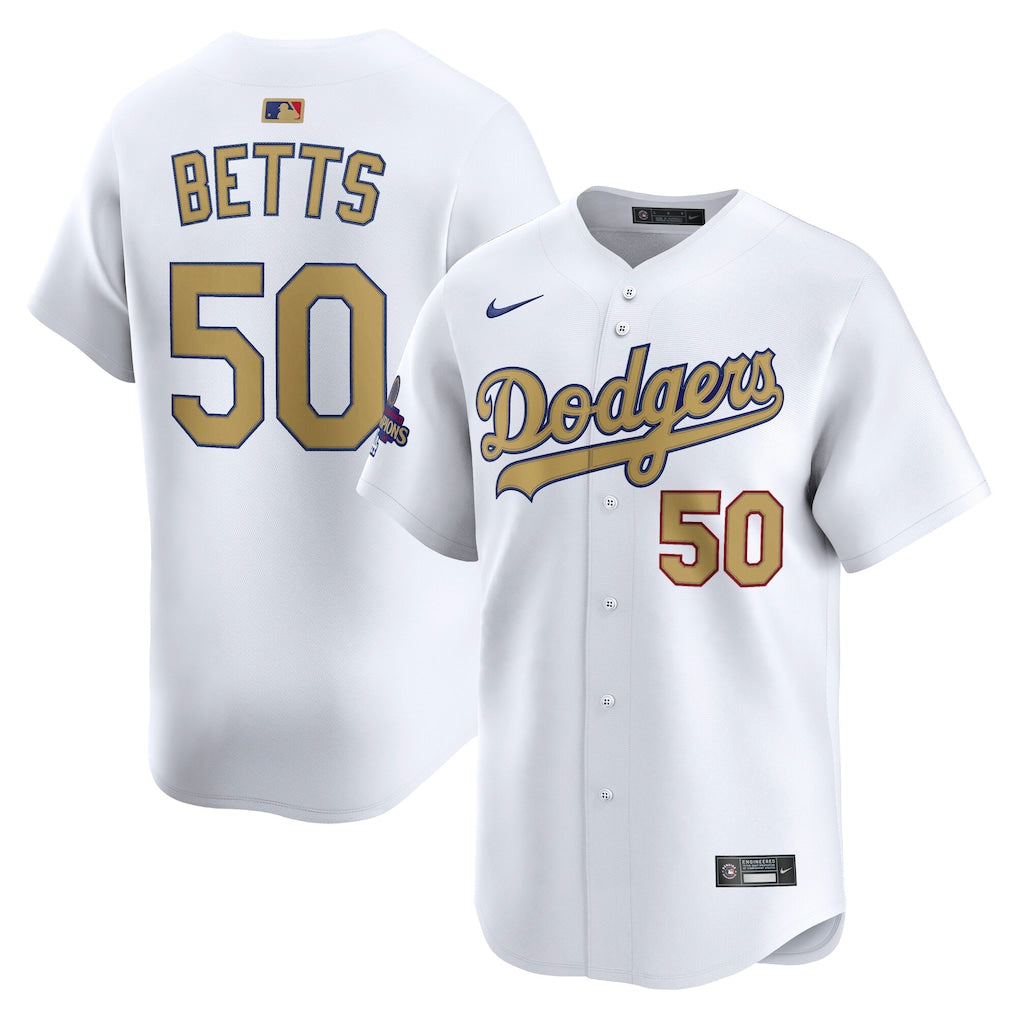 Jersey Dodgers Gold Edition - World Series 2025